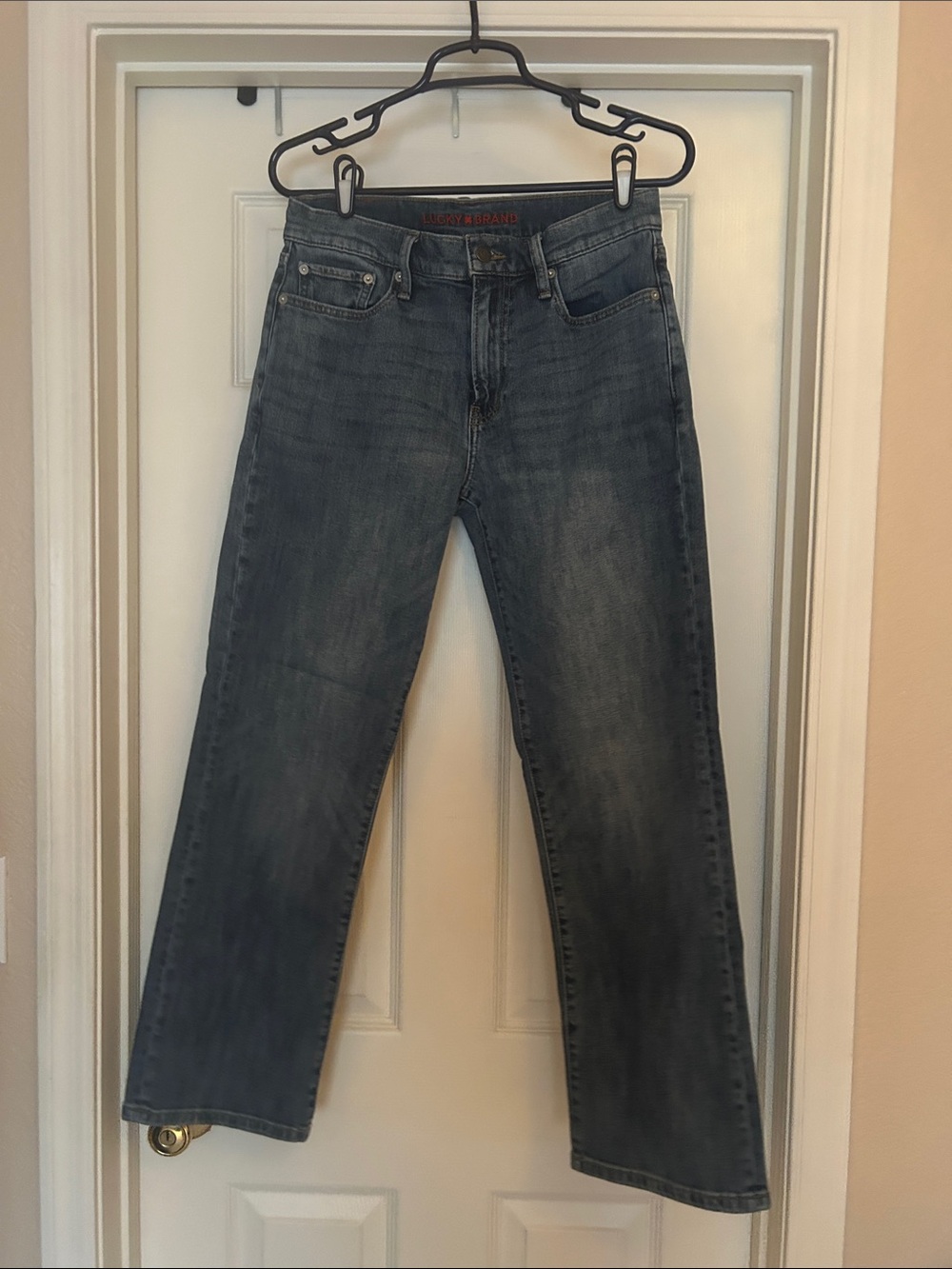 Lucky Brand Men's Bootcut Jeans in Faded Blue